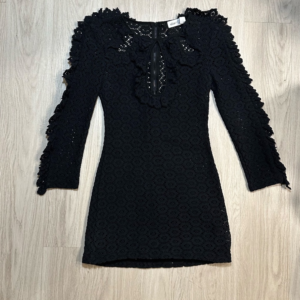 Alice McCall Black Mini Dress